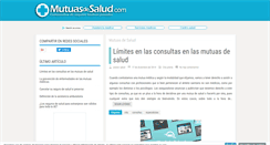 Desktop Screenshot of mutuasdesalud.com